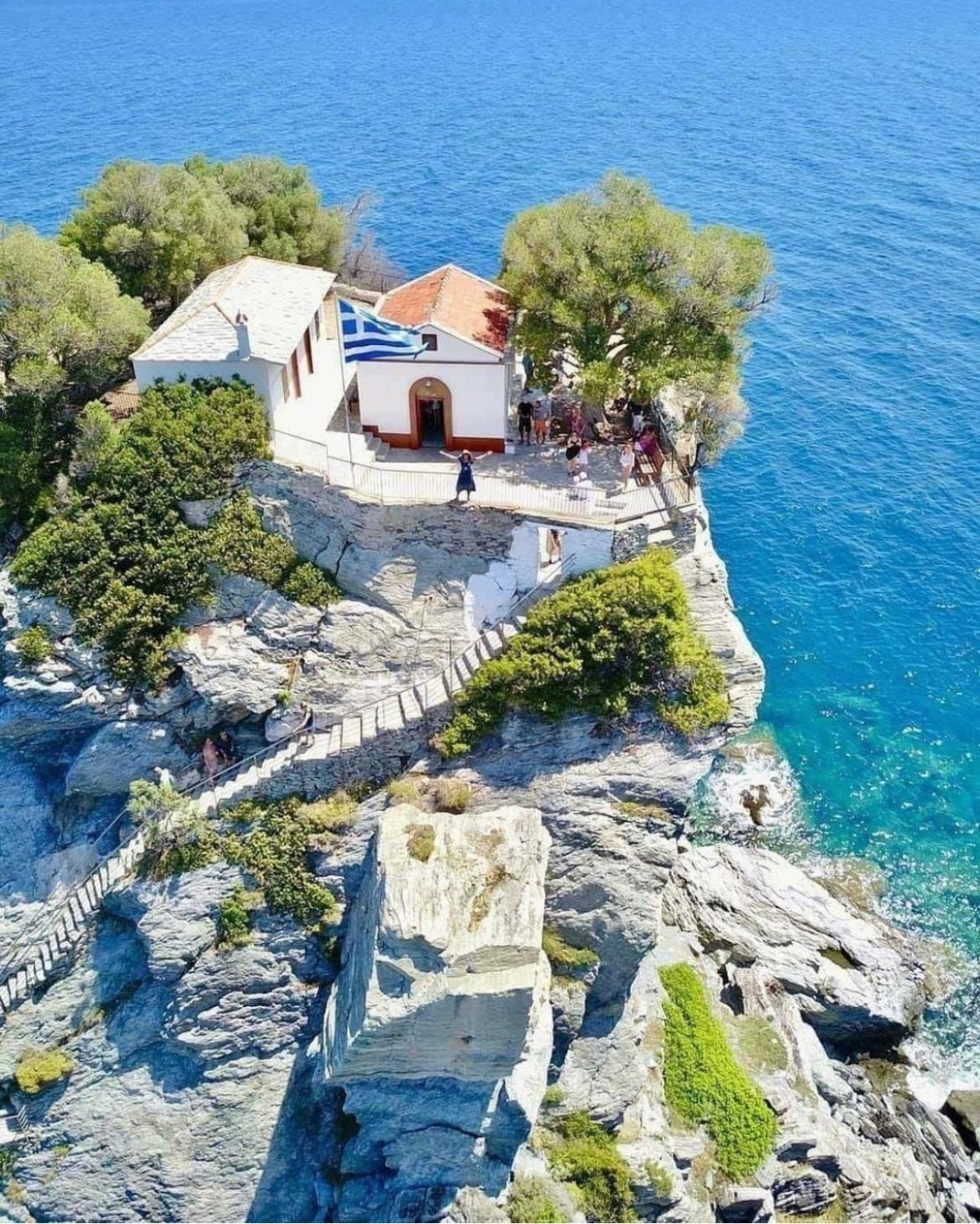 Romantic Lemonia Cottage Skopelos Eksteriør billede